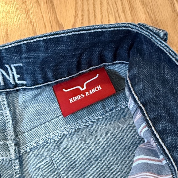 Kimes Ranch Classic Blue Denim Jeans - Picture 2 of 6